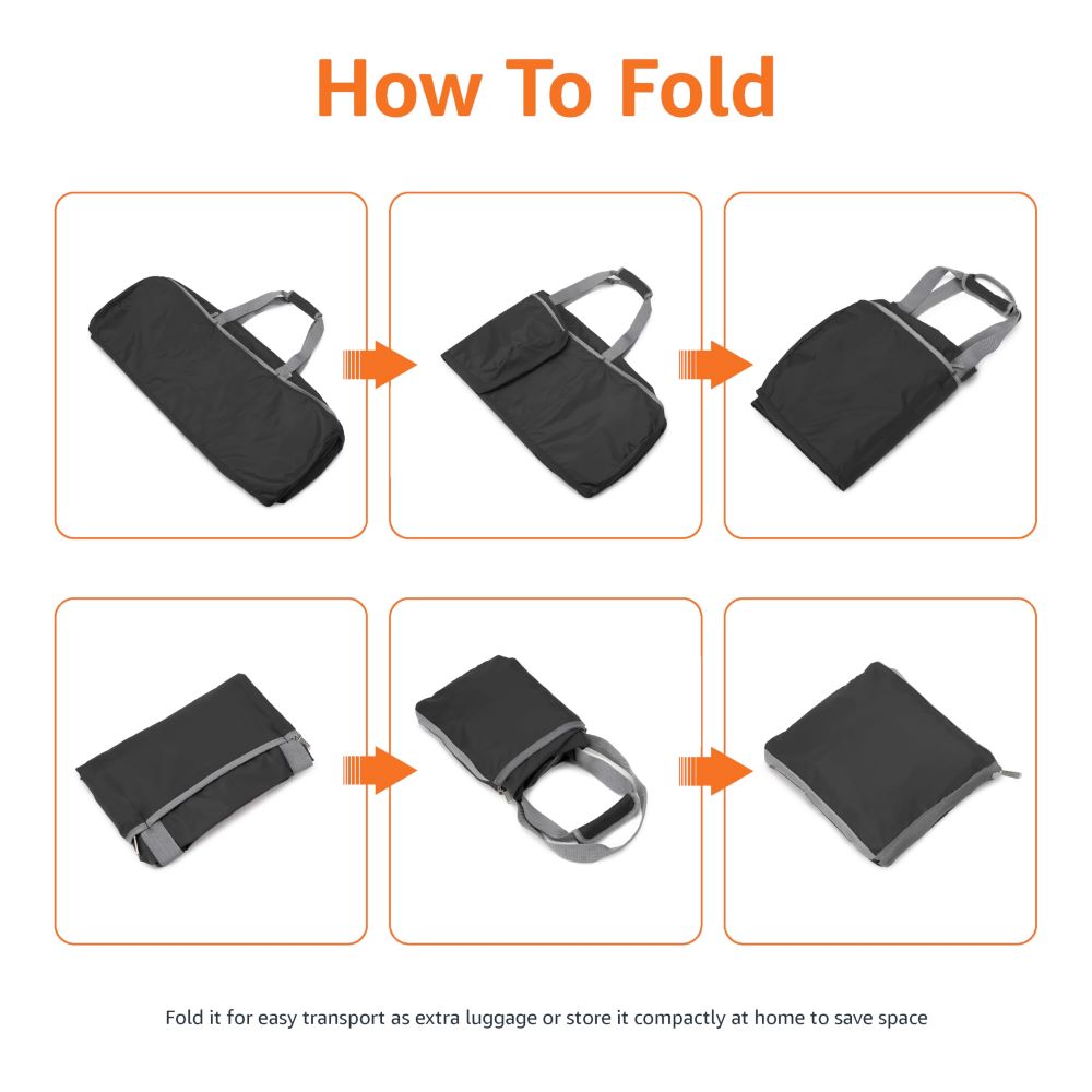 travel duffle bag – extra large foldable nylon duffel bag