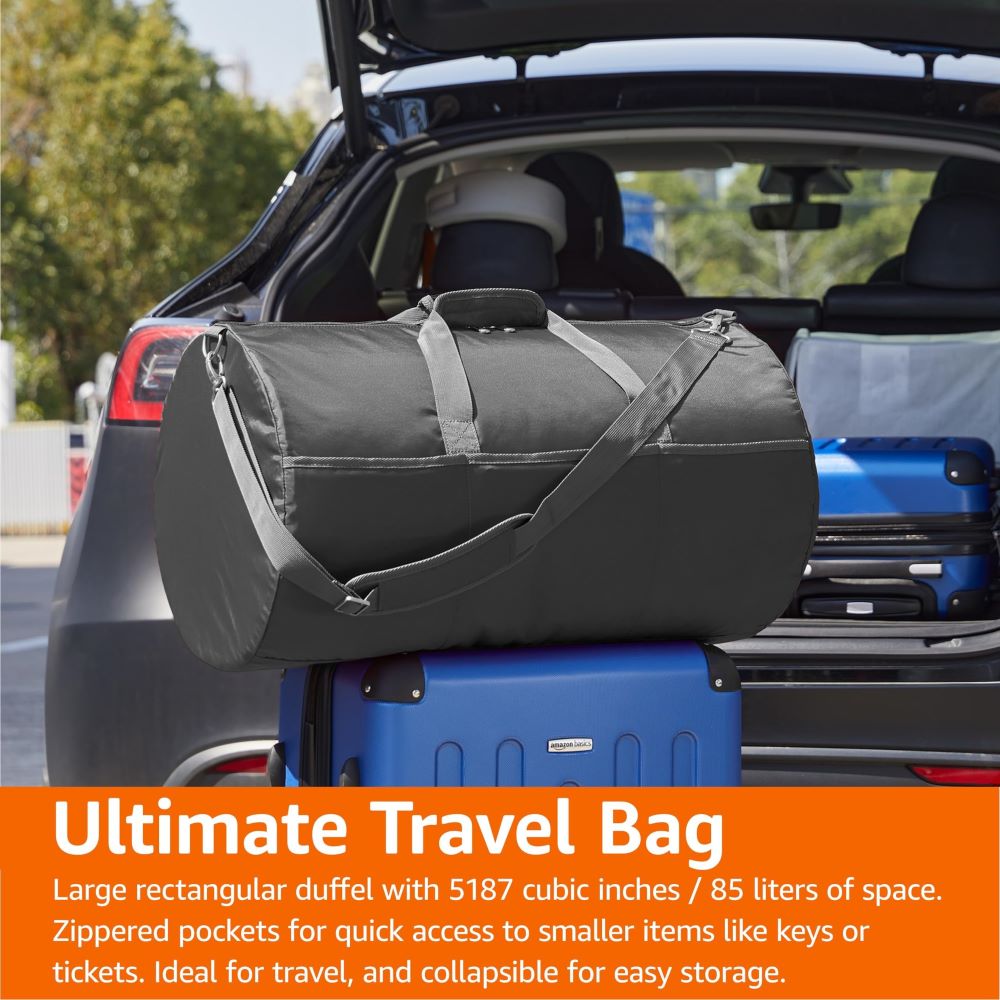 travel duffle bag – extra large foldable nylon duffel bag